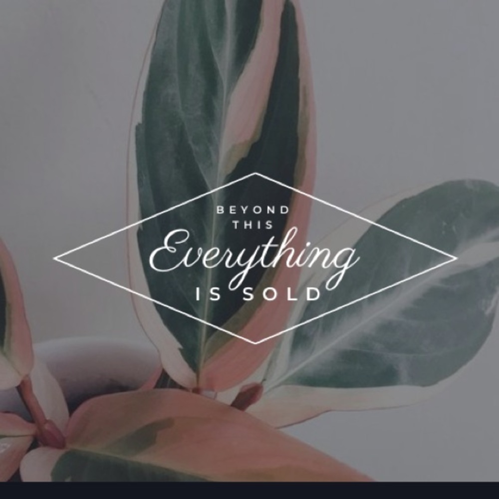 BEYOND THIS EVERYTHING IS SOLD